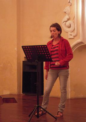 Sabine Venaruzzo chante...